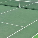 Squeegee Water Out of a Tennis Court